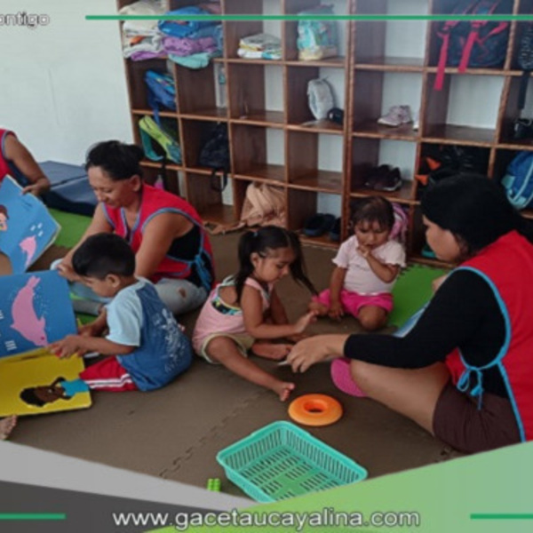 Supervisan centro infantil de Cuna Más en Madre de Dios para mejorar atención en la primera infancia