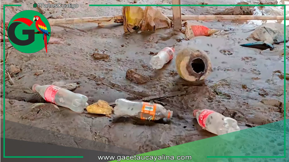 Ucayali alerta sobre residuos plásticos en temporada fluvial