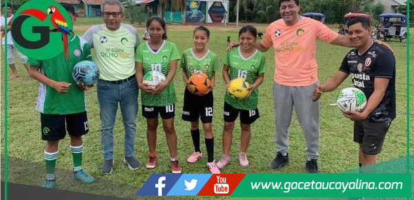 Checho Ibarra y Chumpitaz motivan a jóvenes en Ucayali