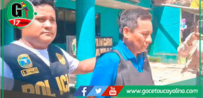 Detienen en Pucallpa a alcalde de Tushmo acusado de hurto agravado