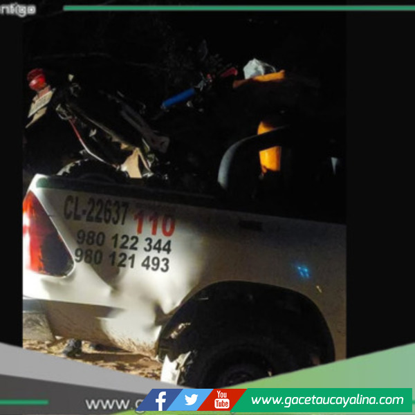 Delincuentes roban más de 10 mil soles y abandonan motos tras asalto en Sauce