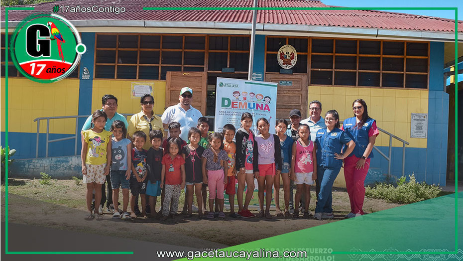 Talleres fortalecen derechos de niños en caseríos de Atalaya