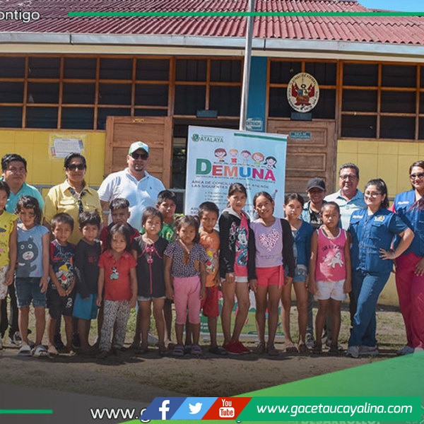 Talleres fortalecen derechos de niños en caseríos de Atalaya