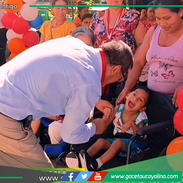 Municipalidad entrega dispositivos a personas con discapacidad en Contamana