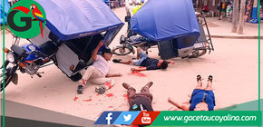 Simulacro vial fortalece respuesta ante accidentes en Contamana