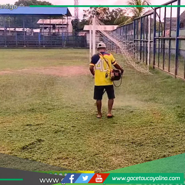 Municipio renueva estadio para fomentar actividad física en Contamana