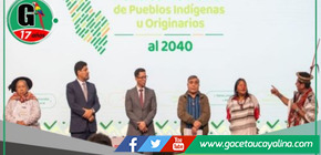 Comunidades indígenas reciben propuesta de la primera Política Nacional de Pueblos Indígenas al 2040