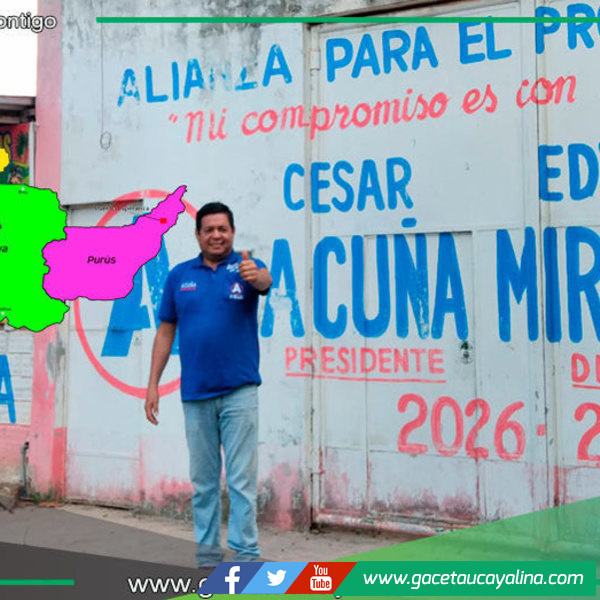 Candidato a Diputado por APP envía mensaje a la Región Ucayali por su Aniversario