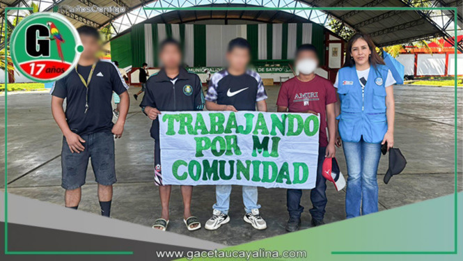 Adolescentes del SOA Selva Central promueven el cambio con jornada de limpieza en Satipo