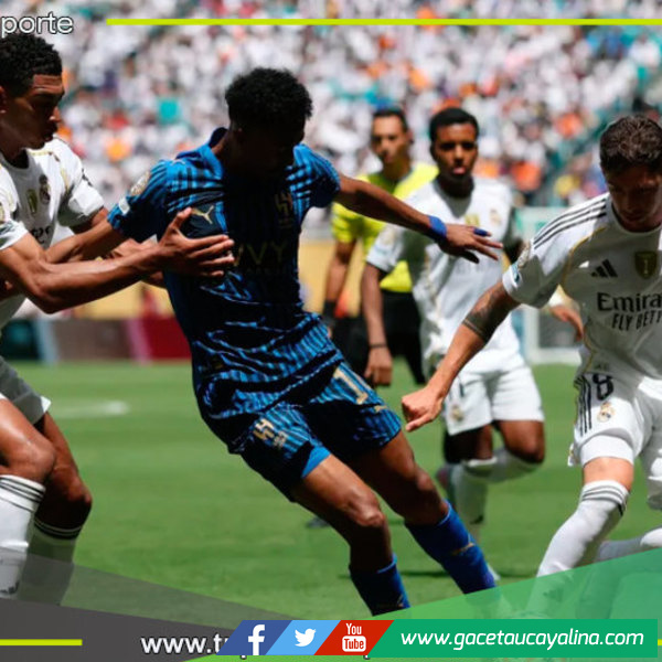 Real Madrid empata a 1 contra el Al Hilal