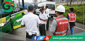 SUTRAN intensifica fiscalización de transporte terrestre en San Martín y Ucayali por celebraciones de San Juan