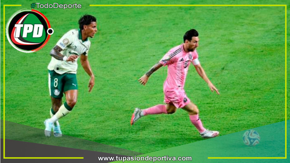 Inter de Miami empata con el Palmeiras y pasas a la siguiente ronda