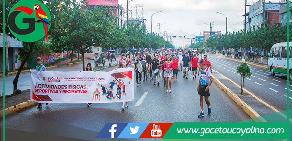 Pucallpa camina unida por salud, cultura y bienestar