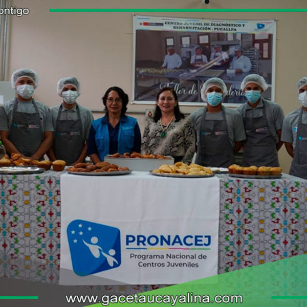 Municipio capacita a jóvenes internos en taller de repostería en Pucallpa