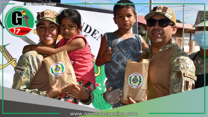 Ejército del Perú lidera jornada cívica en Ucayali con casi 500 atenciones gratuitas a población vulnerable