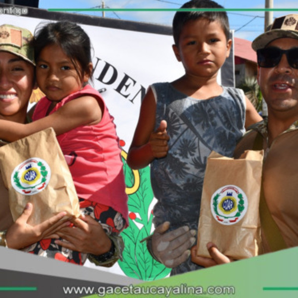 Ejército del Perú lidera jornada cívica en Ucayali con casi 500 atenciones gratuitas a población vulnerable