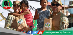 Ejército del Perú lidera jornada cívica en Ucayali con casi 500 atenciones gratuitas a población vulnerable