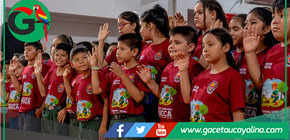 82 jóvenes se juramentan como guardianes del ambiente en Pucallpa