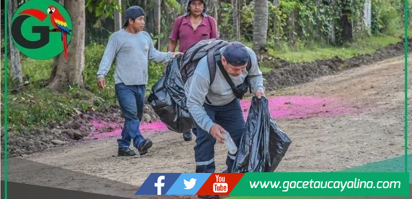 Municipalidad de Sepahua lidera jornada ambiental con participación comunitaria activa