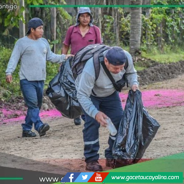 Municipalidad de Sepahua lidera jornada ambiental con participación comunitaria activa