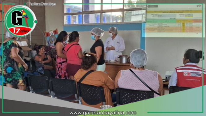 Manipuladores de alimentos escolares en Iberia reciben formación para mejorar la calidad del servicio