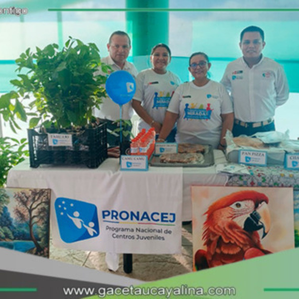 Adolescentes del CJDR Pucallpa exhiben sus logros en Feria Ambiental por el Día del Medio Ambiente