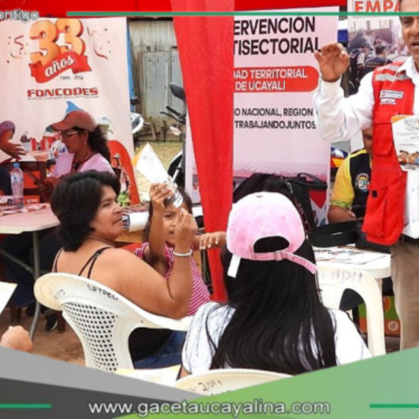 OFIS y ULE descentralizan atención y promueven inclusión social en Ucayali