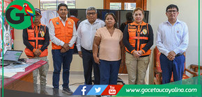 Sepahua refuerza gestión de riesgo junto a INDECI Ucayali