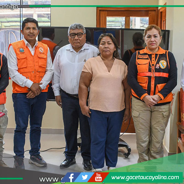 Sepahua refuerza gestión de riesgo junto a INDECI Ucayali