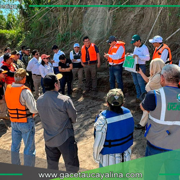 Alcaldesa exige acción urgente ante amenaza del río Ucayali