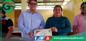 Nueva Requena distingue a Ocho Sur por apoyo a comunidades que sufrieron inundaciones