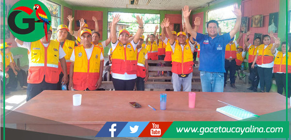 Juntas vecinales respaldan candidatura de Edwin Miranda en Ucayali