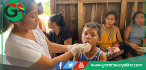 Contamana realiza jornada de vacunación y desparasitación en comedor