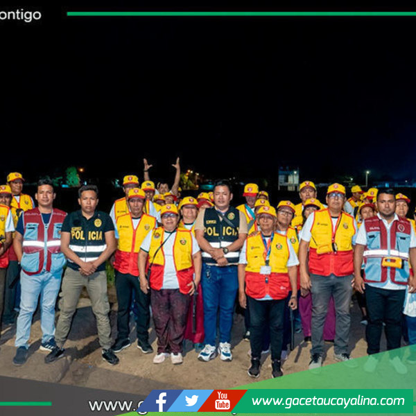 Juntas Vecinales intensifican patrullaje mixto en toda Pucallpa