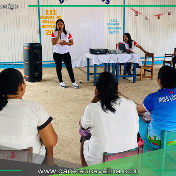 Docentes se capacitan para proteger derechos de la niñez en Contamana