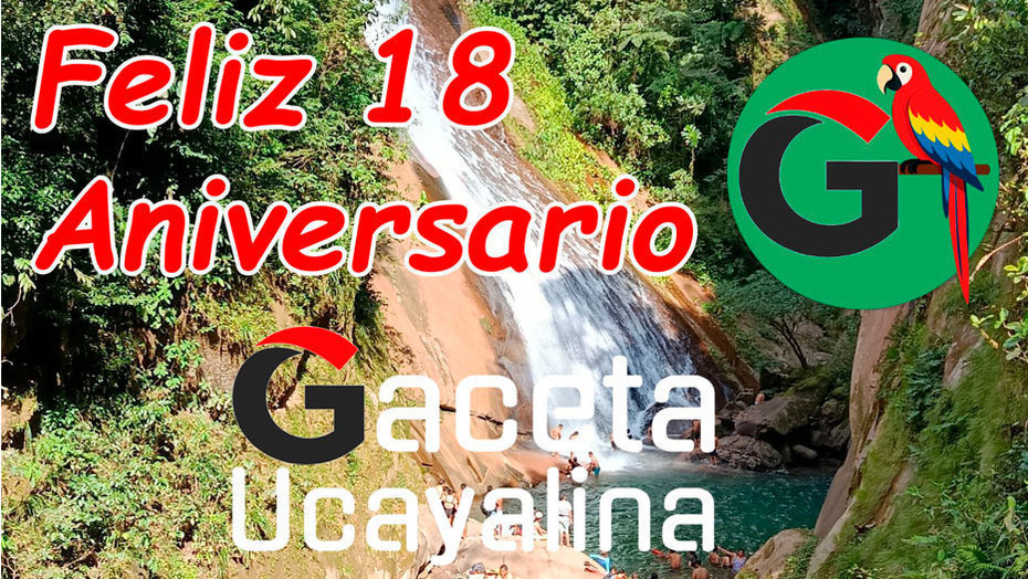 Gaceta Ucayalina cumple hoy 18 años informando a la Amazonía