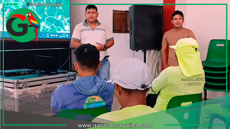 Municipalidad capacita a personal en seguridad y medio ambiente