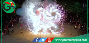 Contamana culmina Fiestas Patrias con fuegos artificiales y alegría