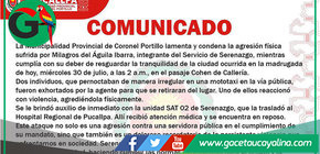 Municipalidad rechaza ataque violento contra servidora pública en Pucallpa