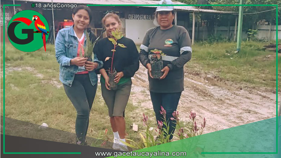 Municipalidad entrega plantas a colegios rurales de Pampa Hermosa