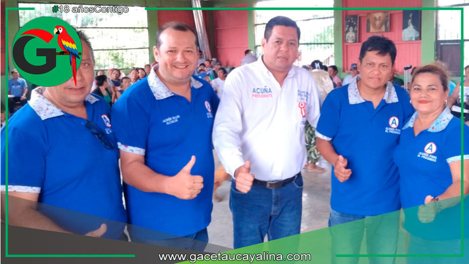 Edwin Miranda recibe respaldo masivo en Yarinacocha, Ucayali