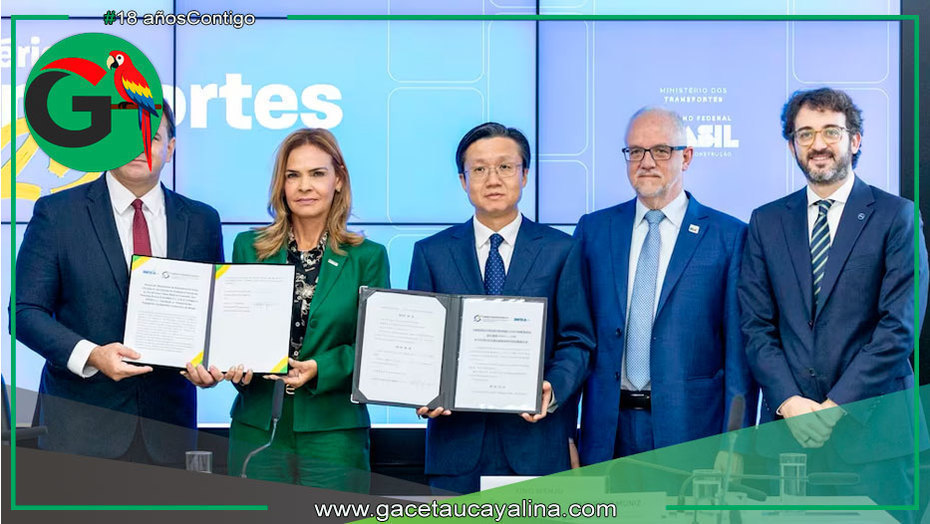 Acuerdo Brasil-China impulsa tren que conectará Atlántico y Pacífico