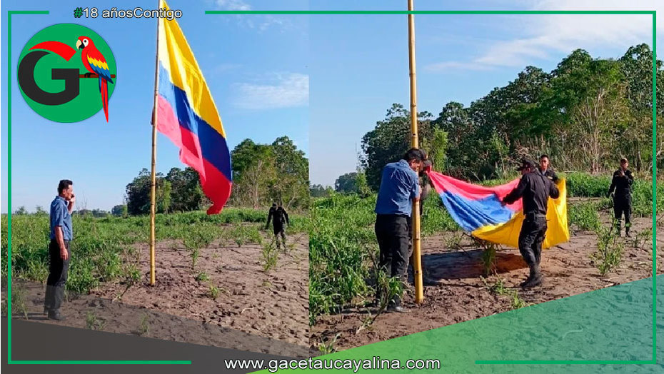 Retiran bandera colombiana izada en isla peruana Santa Rosa