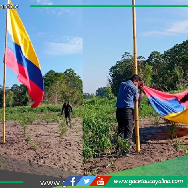 Retiran bandera colombiana izada en isla peruana Santa Rosa