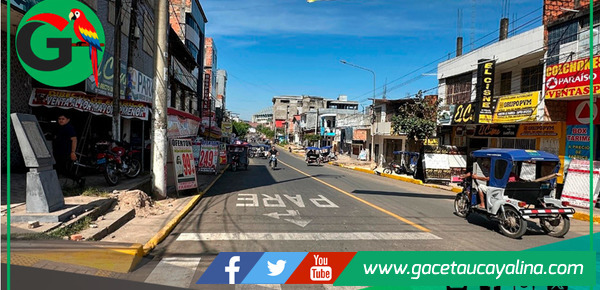 Asfaltado del Jr. Salaverry inicia etapa de recepción técnica en Pucallpa