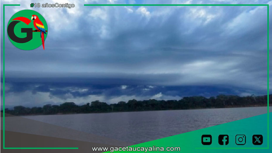 Vigésimo friaje ingresará a la selva generando lluvias y viento