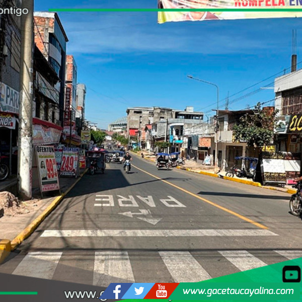 Asfaltado del Jr. Salaverry inicia etapa de recepción técnica en Pucallpa