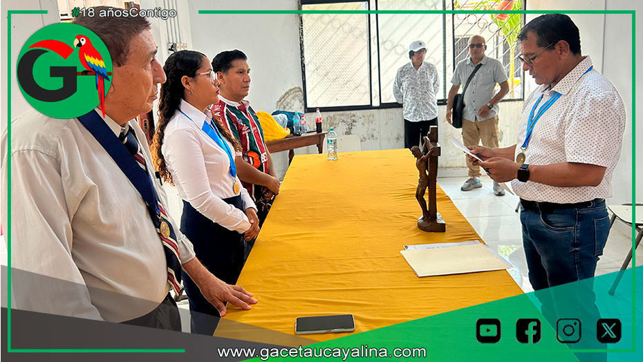 Juramentó Comité Electoral del Colegio de Periodistas en Ucayali