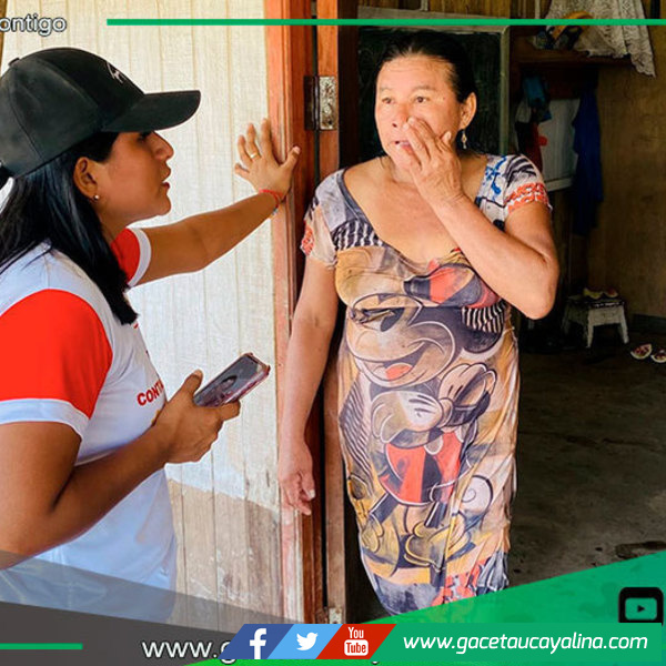 DEMUNA supervisa asistencia económica para niños en situación vulnerable en Contamana
