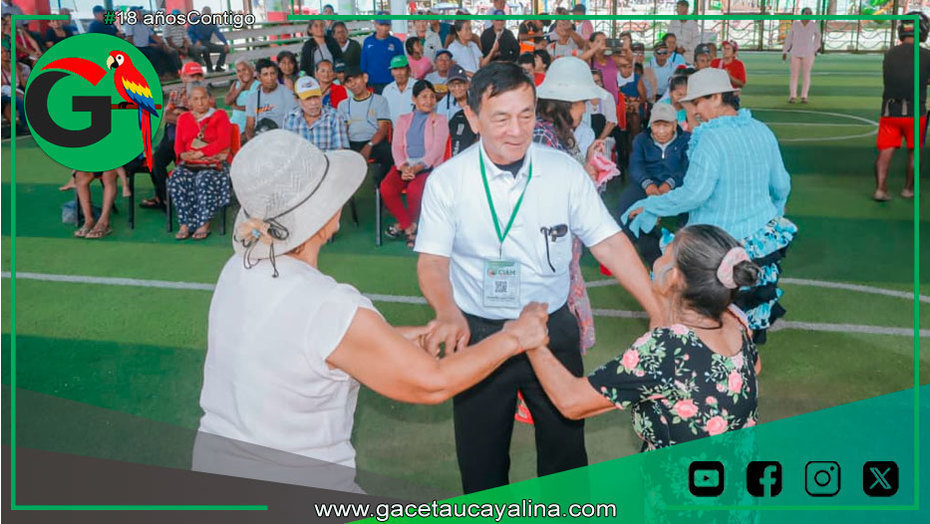 Contamana celebra Día del Adulto Mayor con integración y alegría